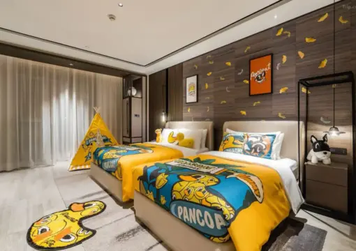 B.Duck Theme Room (Minibar + Childlike Tent + Dyson Hair Dryer)