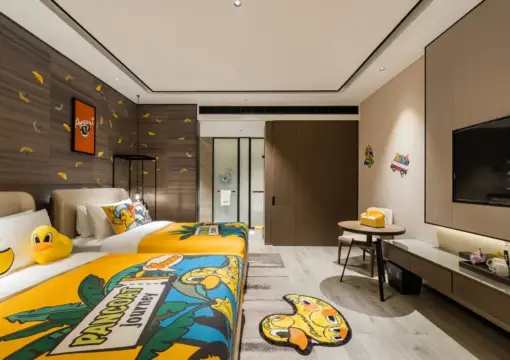 B.Duck Theme Room (Minibar + Childlike Tent + Dyson Hair Dryer)