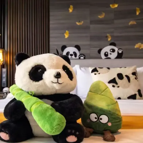 Chambre à thème Famille Panda (Amusement et joie pour les enfants)