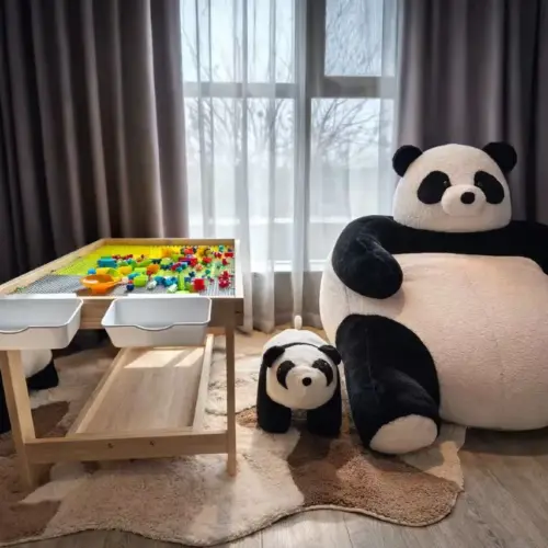 Chambre à thème Famille Panda (Amusement et joie pour les enfants)