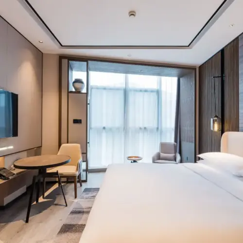 Yun He Double Bed Room (Minibar + HD Projection + Panoramic Floor-to-Ceiling Window)